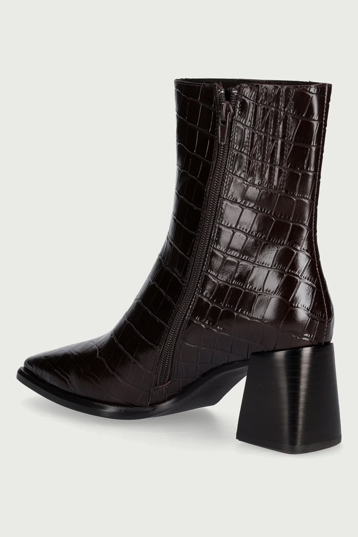 Obuwie Jeffrey Campbell Botki damskie skórzane Sherpal-2l JC.1202.2.44 brązowy