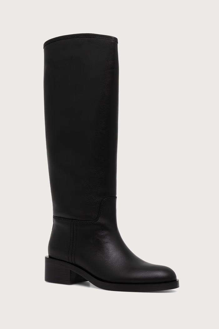 Jeffrey Campbell Kozaki damskie skórzane REINING-2 czarny JCD.275.1.07