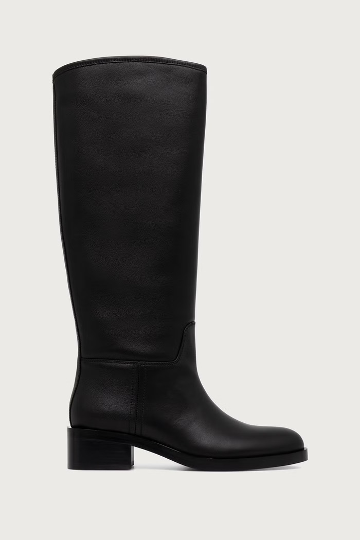 Jeffrey Campbell Kozaki damskie skórzane REINING-2 JCD.275.1.07 czarny ZW26