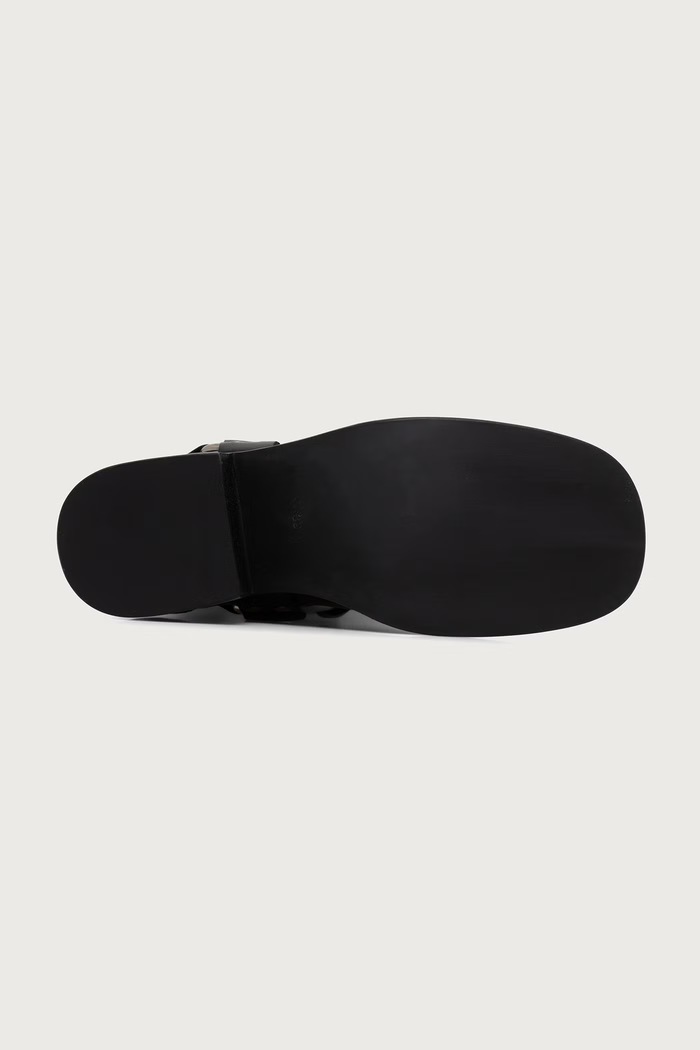 Botki motocyklowe damskie skórzane REFLECTION Jeffrey Campbell JC.1192.6.4 czarny