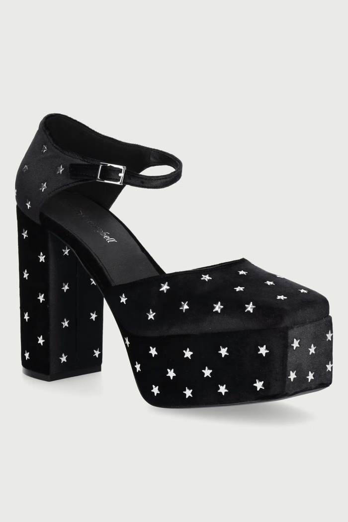 Jeffrey Campbell Czółenka JCD-054-9-01 czarny JCD.054.9.01