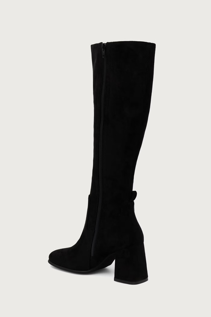 Obuwie Jeffrey Campbell Kozaki na słupku damskie HOTLAVA-K2 R196D.M13.001 czarny