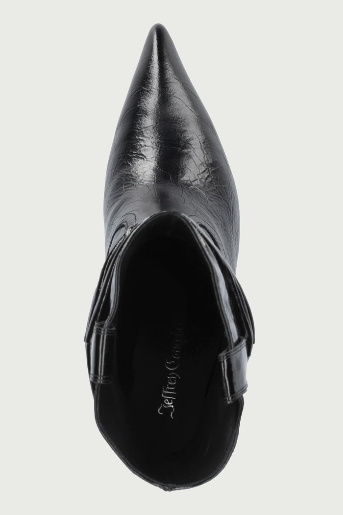 Botki damskie skórzane DESOLATION Jeffrey Campbell U528.E06.002 czarny