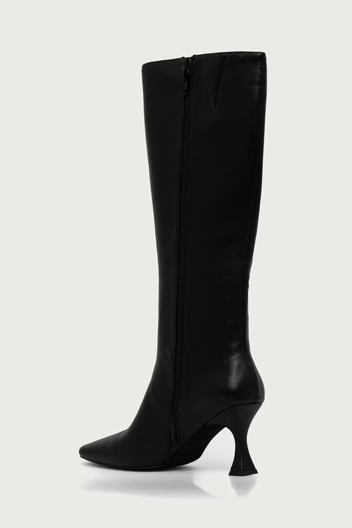 Obuwie Jeffrey Campbell Kozaki damskie Check-Mate JC.1486.1.5 czarny