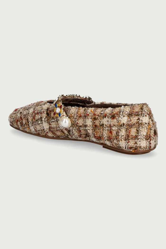 Obuwie Jeffrey Campbell Baleriny Amarissa-2 JC.1528.7.4 beżowy