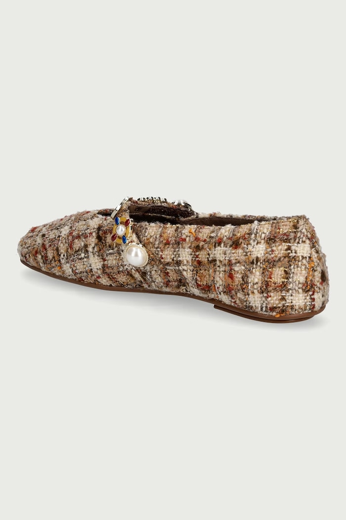 Obuwie Jeffrey Campbell Baleriny Amarissa-2 JC.1528.7.4 beżowy
