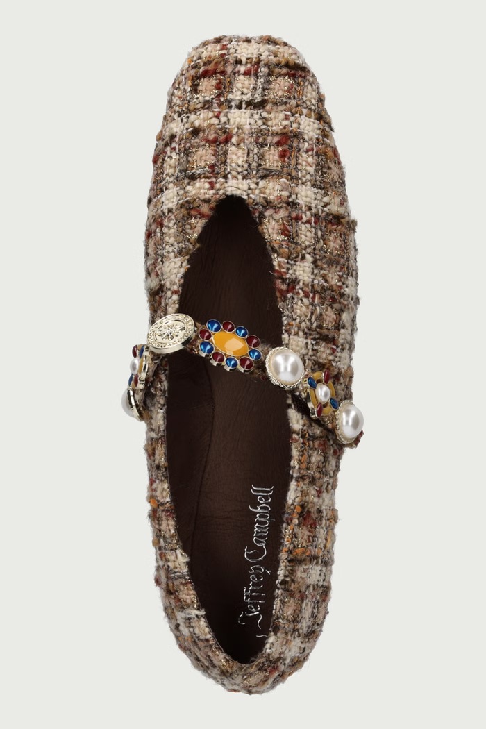 Baleriny Amarissa-2 Jeffrey Campbell JC.1528.7.4 beżowy