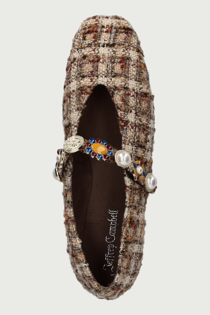 Baleriny Amarissa-2 Jeffrey Campbell JC.1528.7.4 beżowy