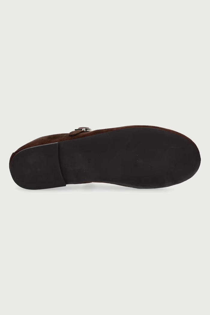 Baleriny nubukowe Amarissa Jeffrey Campbell brązowy JC.1667.2.13