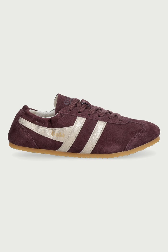 Gola Aurora Trainer sneakersy damskie zamszowe CLB929YT bordowy ZW26