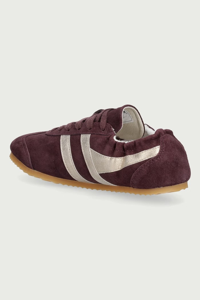 Obuwie Gola Aurora Trainer sneakersy damskie zamszowe CLB929YT bordowy
