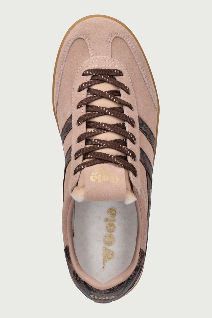 Cyclone Snake Trainer sneakersy damskie zamszowe Gola CLB919LC pomarańczowy