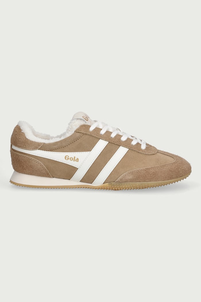 Gola Sprinter Summit Trainer sneakersy damskie zamszowe CLB913LC beżowy ZW26