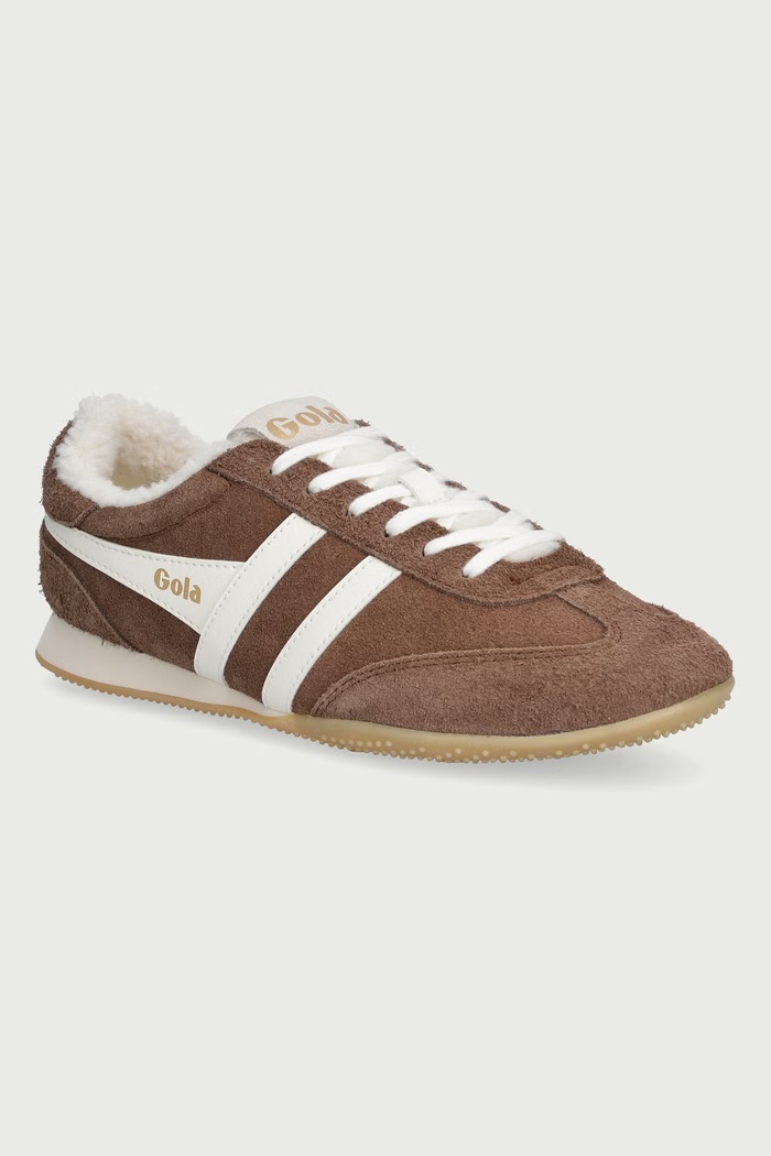 Gola Sprinter Summit Trainer sneakersy damskie zamszowe brązowy CLB913FW