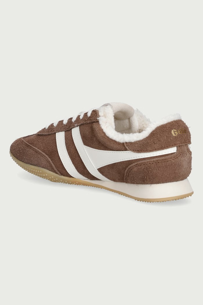 Obuwie Gola Sprinter Summit Trainer sneakersy damskie zamszowe CLB913FW brązowy