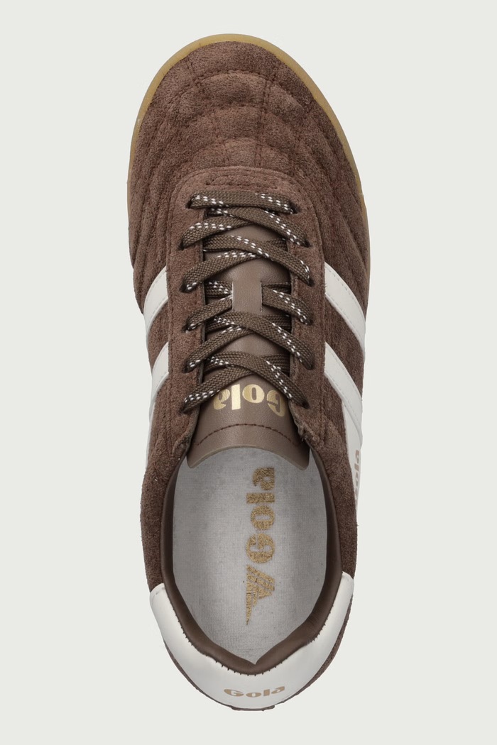 Stadium Suede Trainer sneakersy damskie zamszowe Gola CLB808FW brązowy
