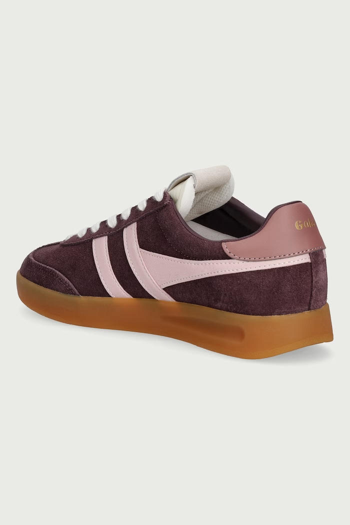 Obuwie Gola Cyclone Trainer sneakersy damskie zamszowe CLB762LT fioletowy