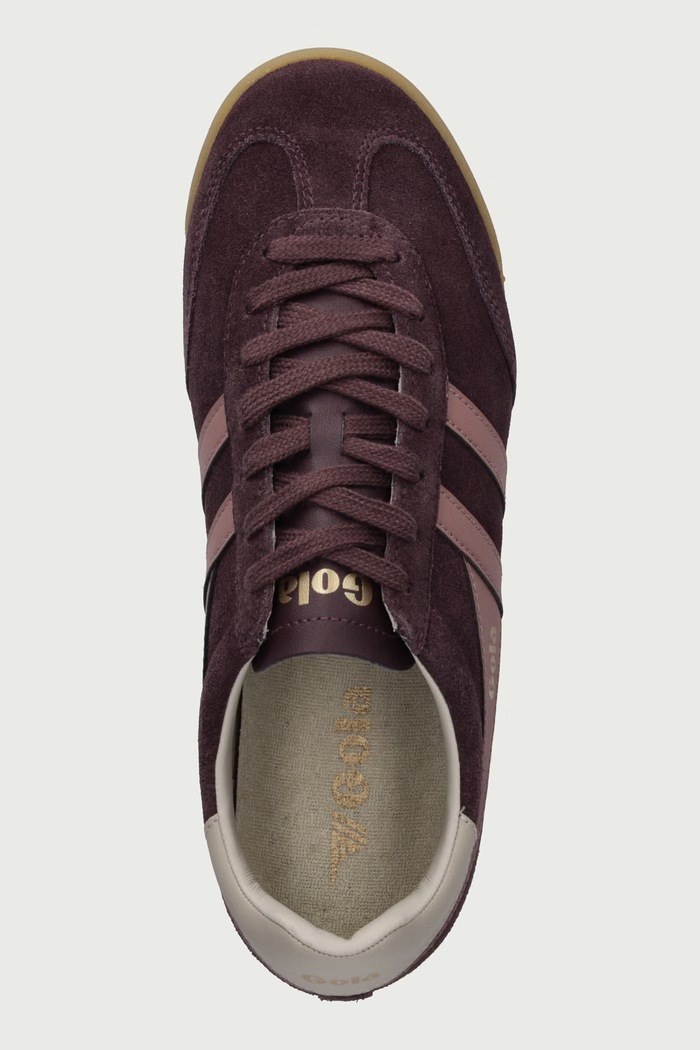 Torpedo Trainer sneakersy damskie zamszowe Gola CLB761LT fioletowy