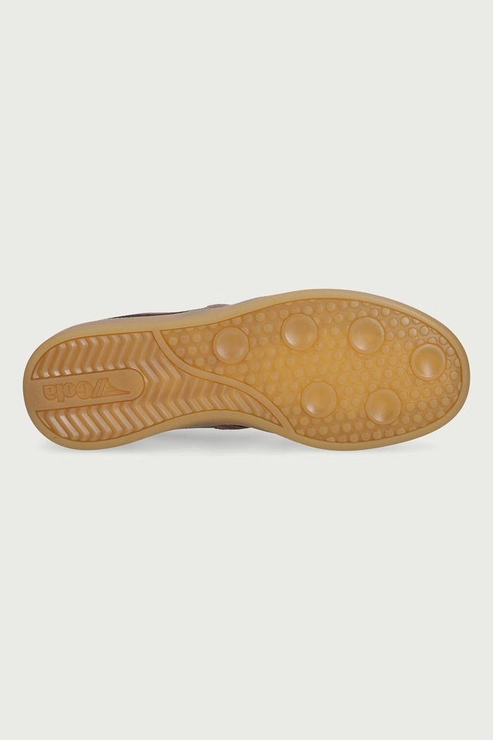 Viper Leather Trainer sneakersy damskie skórzane Gola beżowy CLB744HC