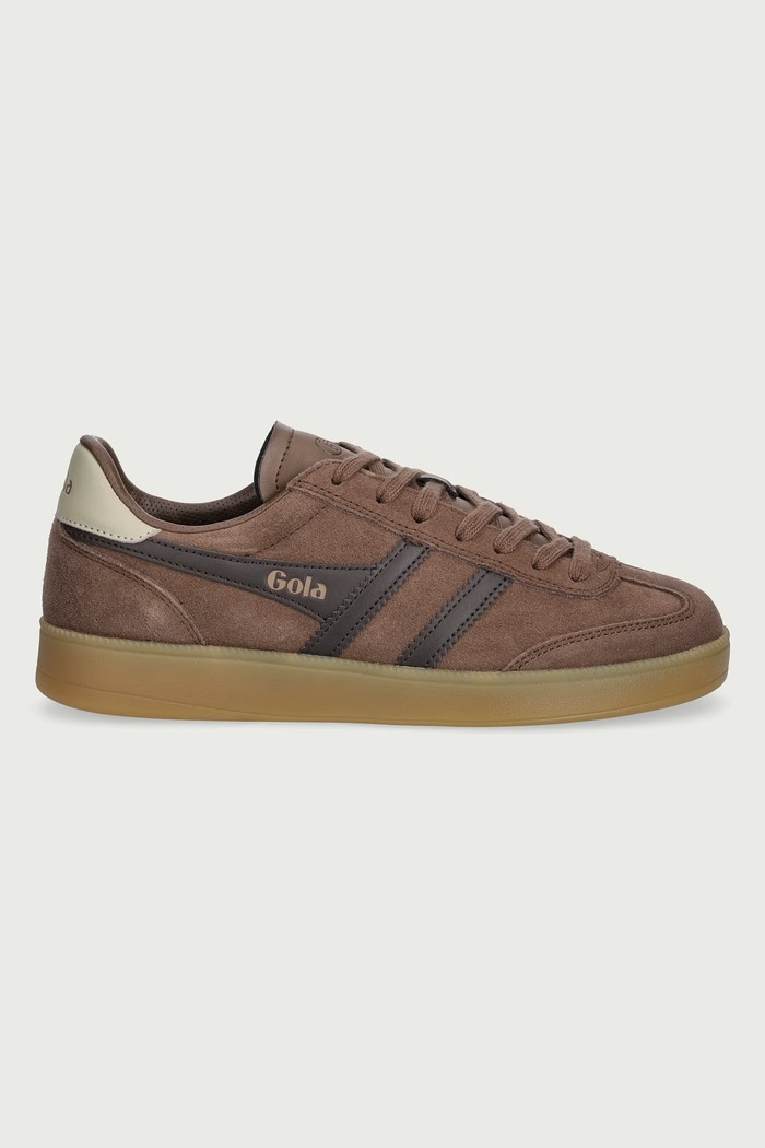 Gola Viper Trainer sneakersy damskie zamszowe CLB735LT brązowy ZW26