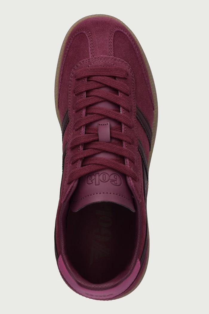 Viper Trainer sneakersy damskie zamszowe Gola CLB735KR różowy