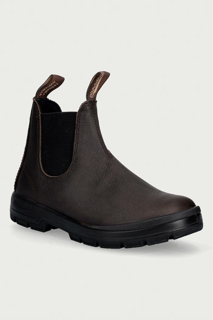 Blundstone Μπότες τσέλσι Γυναικεία δερμάτινες 2634 καφέ 2634.Rocky.Road