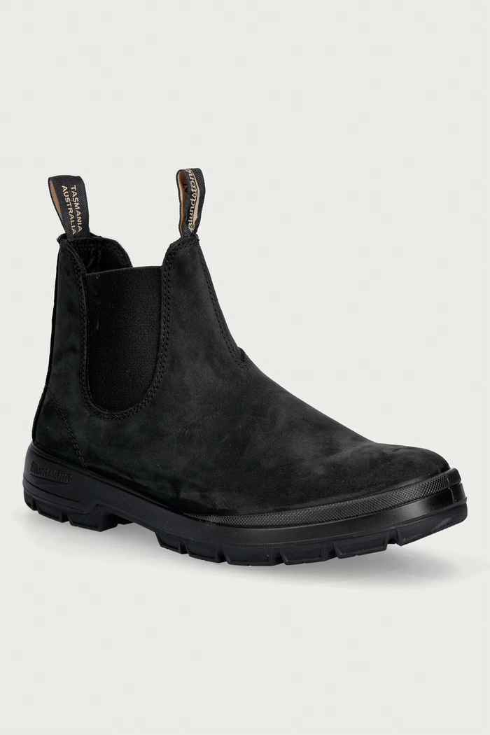 Blundstone Μπότες τσέλσι Γυναικεία νουμπούκ μαύρο 2633.Black