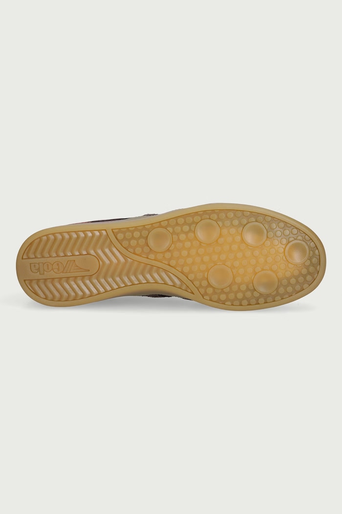 Viper Serra Trainer sneakersy męskie skórzane Gola brązowy CMB942TT