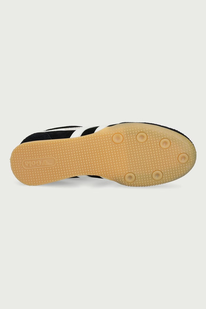 Sprinter Suede Trainer sneakersy męskie zamszowe Gola czarny CMB912BW
