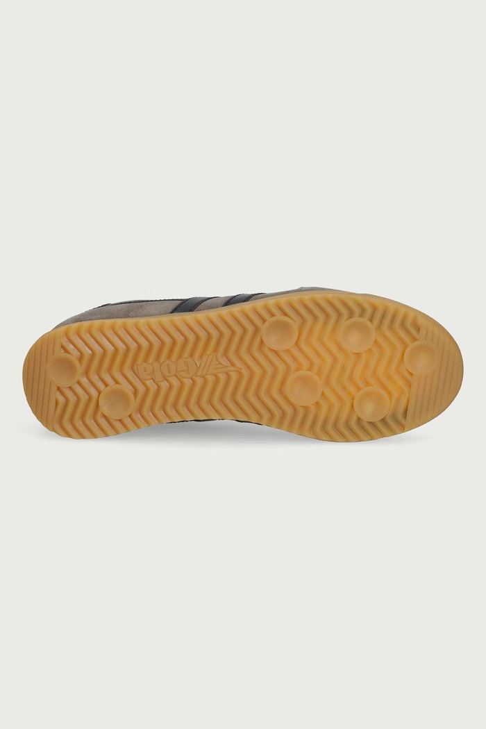 Torpedo Trainer sneakersy męskie skórzane Gola zielony CMB761NA
