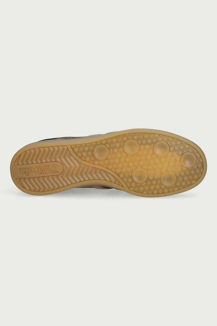 Viper Leather Trainer sneakersy męskie skórzane Gola czarny CMB744BF