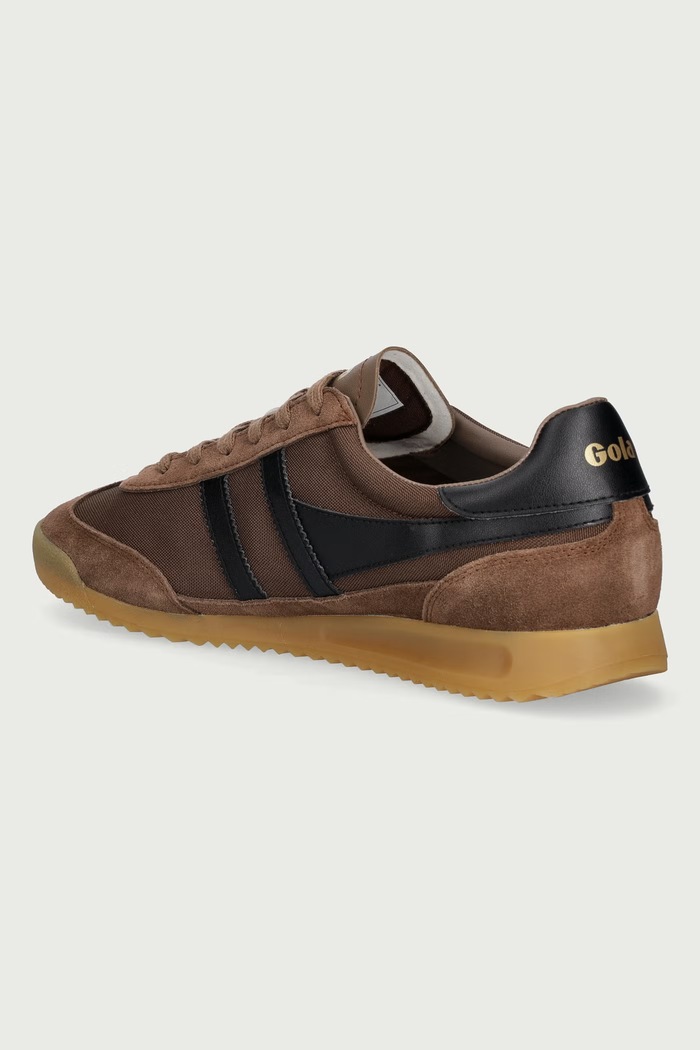Obuwie Gola Tornado Trainer sneakersy męskie CMB623FB brązowy