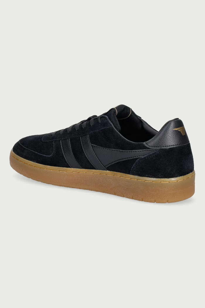 Obuwie Gola Hawk Suede '86 Trainer sneakersy męskie skórzane CMB571BB czarny