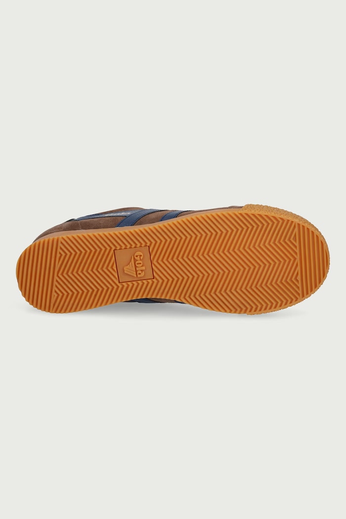 Elan Trainer sneakersy męskie zamszowe Gola brązowy CMB538FL