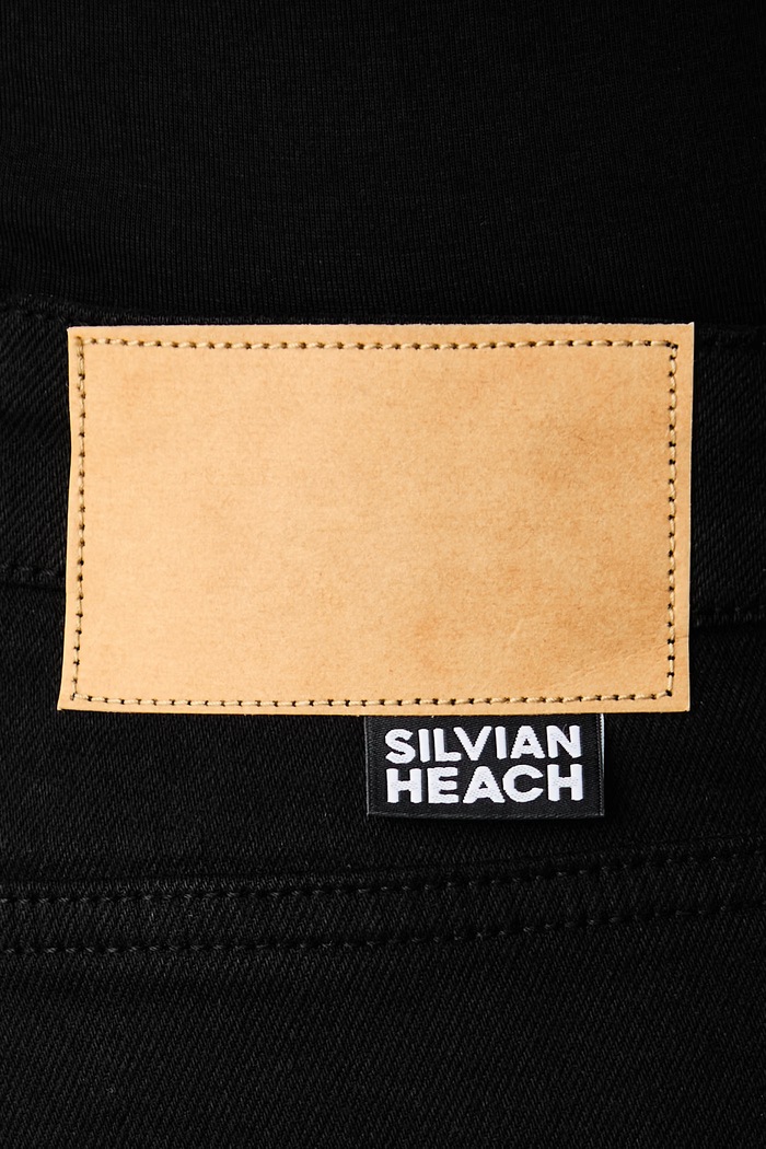 Jeansy straight damskie VEDDU Silvian Heach GPA26040JE czarny