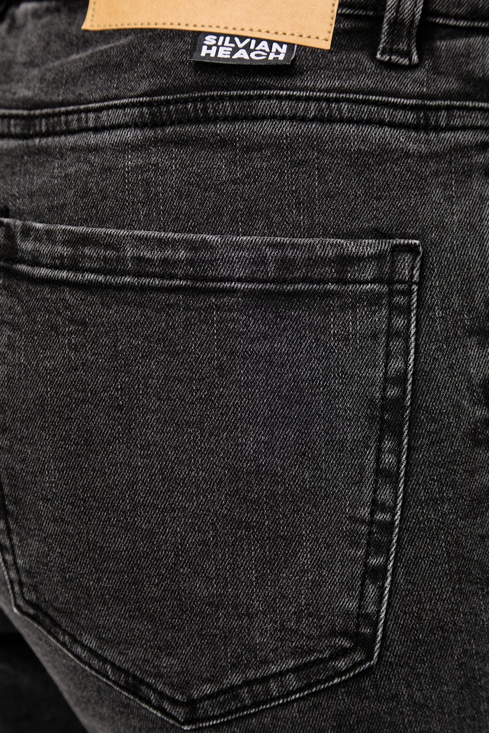 Silvian Heach jeansy flare damskie KODDU szary GPA26057JE