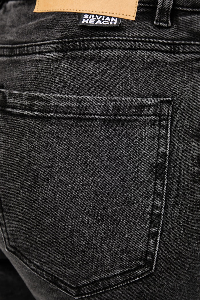 Silvian Heach jeansy flare damskie KODDU szary GPA26057JE