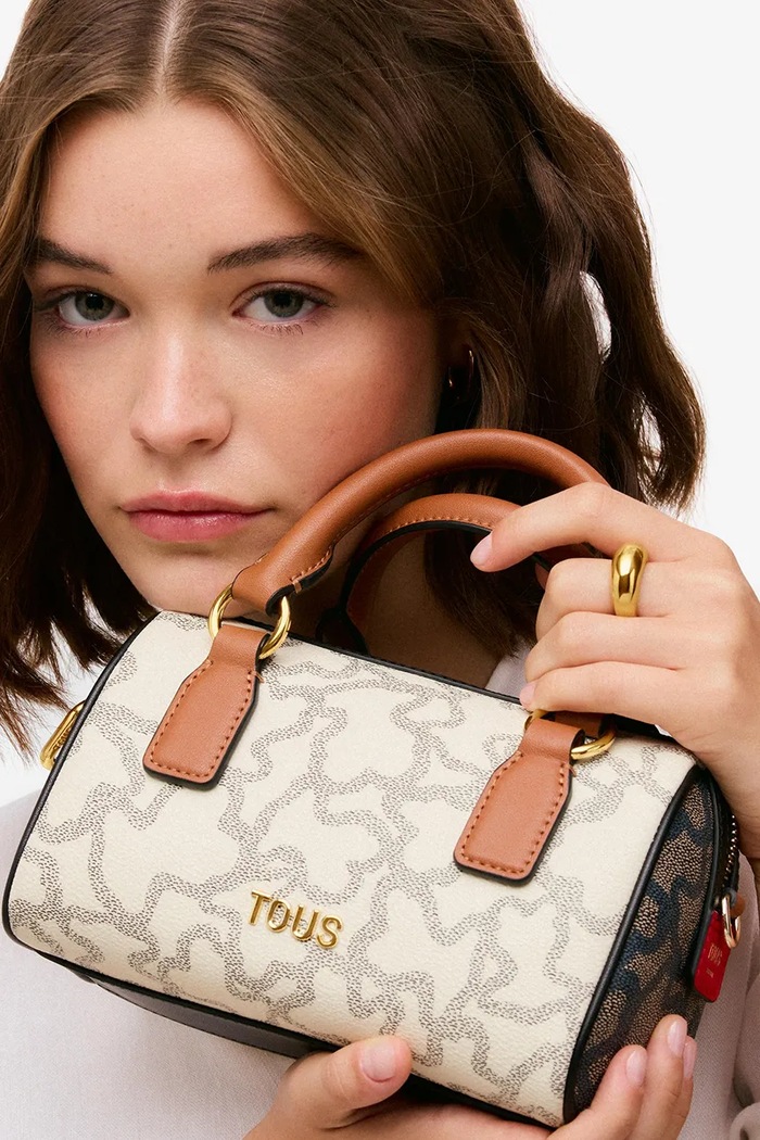 Torebka crossbody damska Tous 2002462303 beżowy