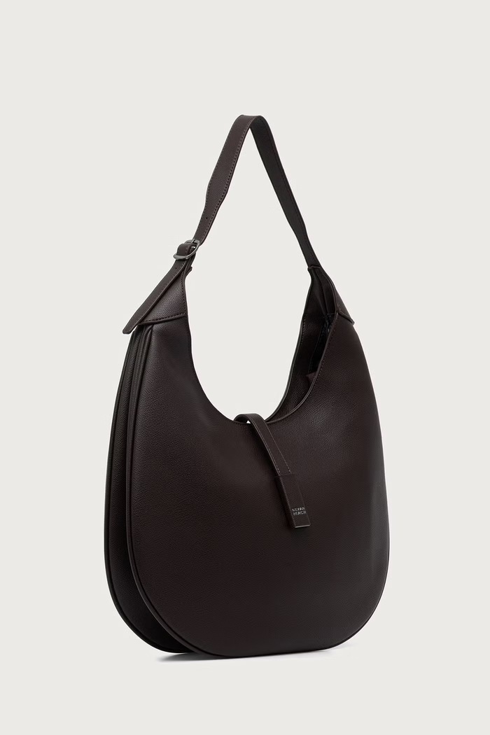 Silvian Heach Torebka shopper damska z imitacji skóry VORKEN RCA26031BO brązowy ZW26