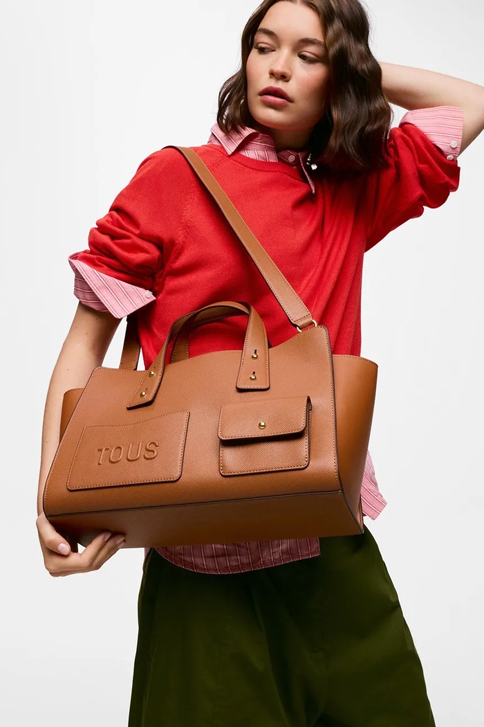 Tous torebka tote damska z imitacji skóry 2002437844