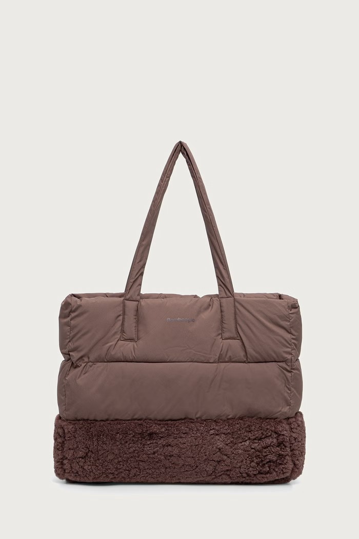 Bomboogie Torebka shopper damska brązowy WW9935SHTM
