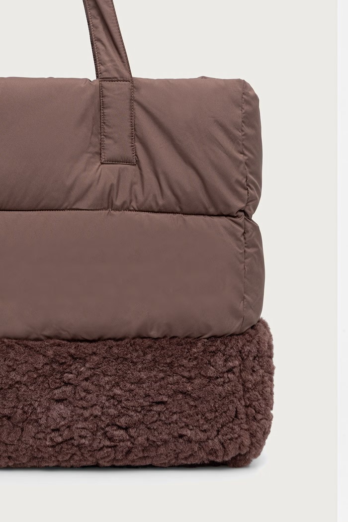 Akcesoria Bomboogie Torebka shopper damska WW9935SHTM brązowy