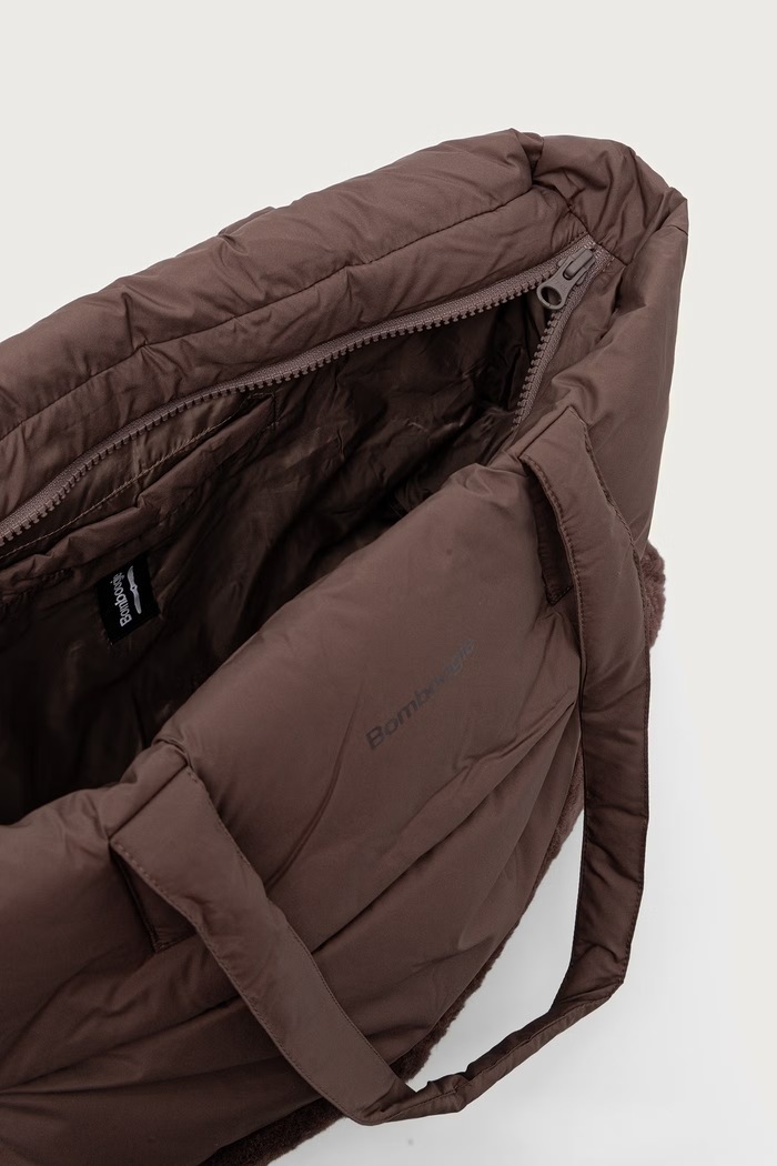 Torebka shopper damska Bomboogie brązowy WW9935SHTM