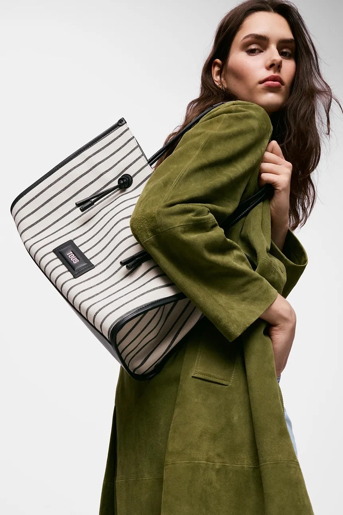 Tous torebka shopper damska 2002439951 czarny