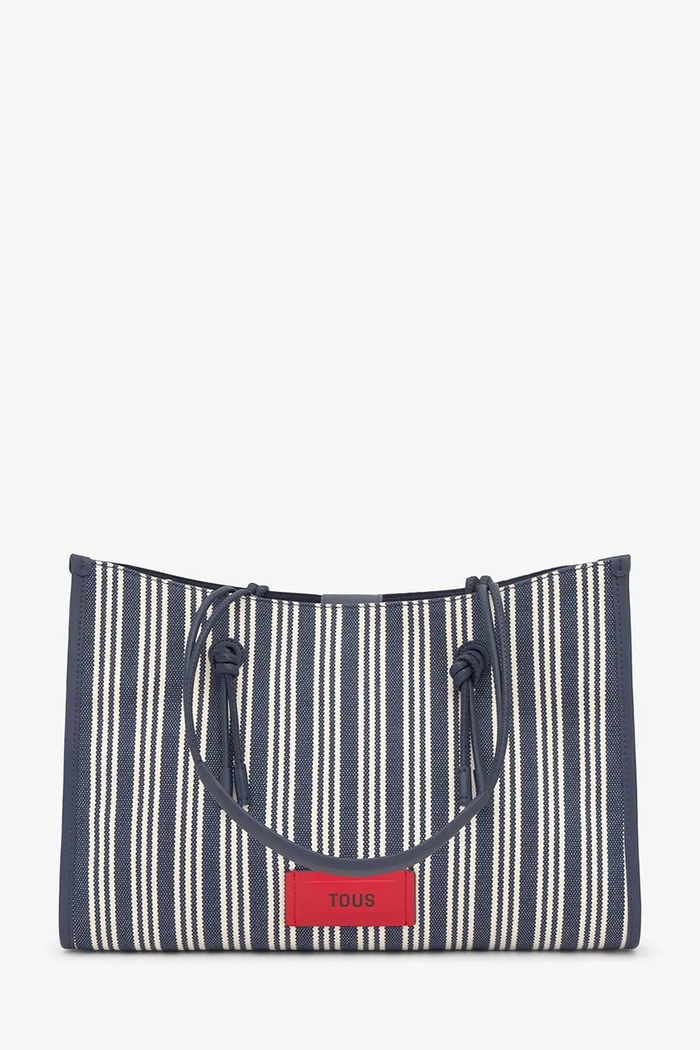 Tous torebka shopper damska 2002439933 granatowy ZW26