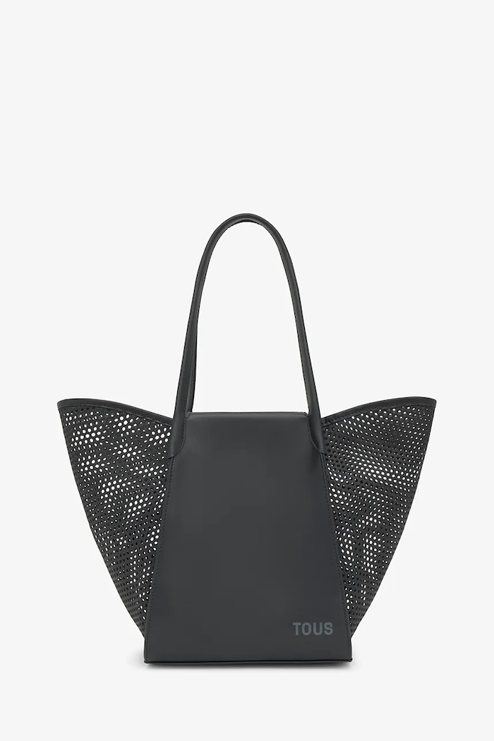 Tous torebka tote damska z imitacji skóry czarny 2002438751