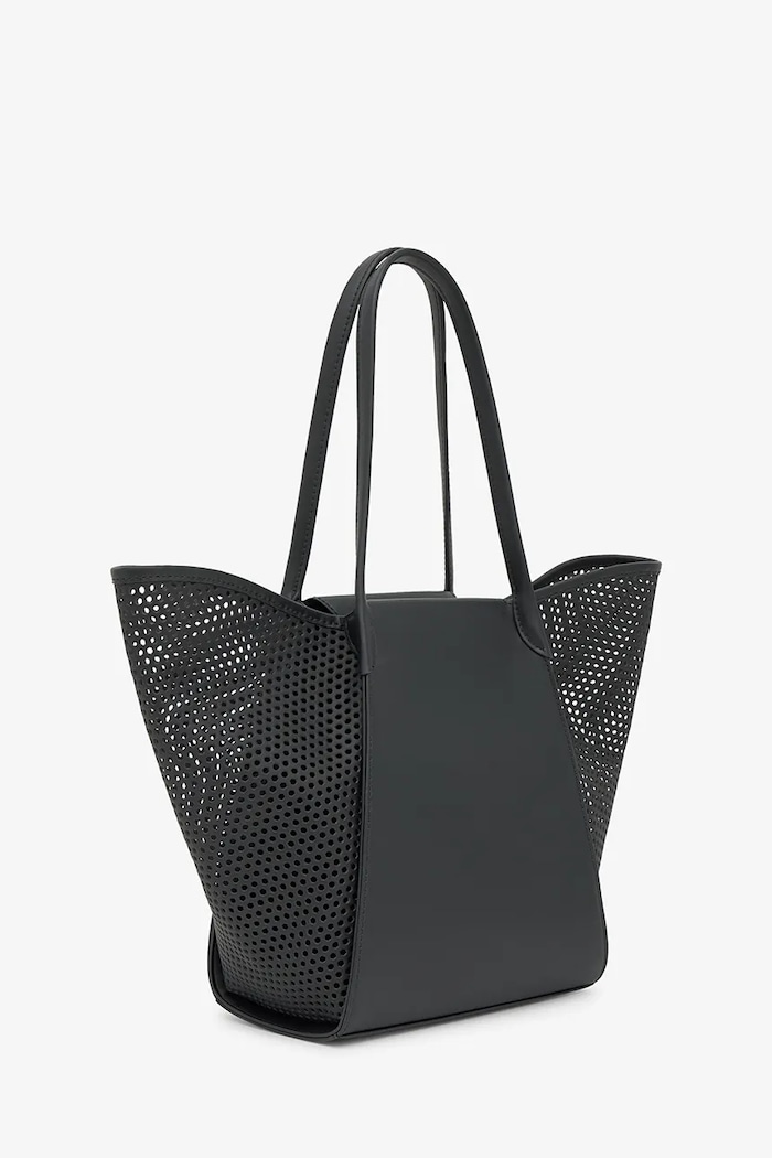 Tous torebka tote damska z imitacji skóry 2002438751 czarny ZW26