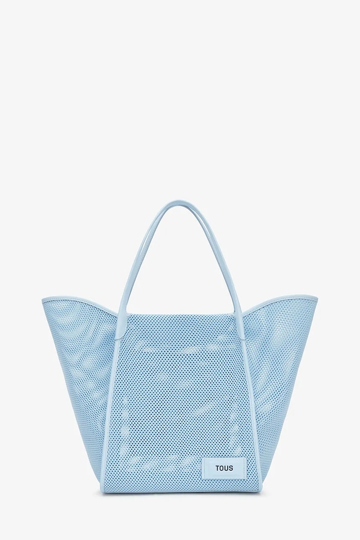 Tous torebka shopper damska niebieski 2002438433