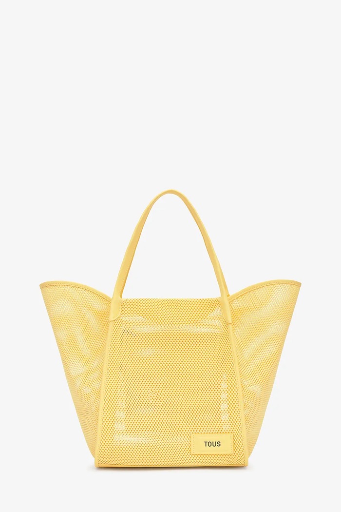 Tous torebka shopper damska żółty 2002438405