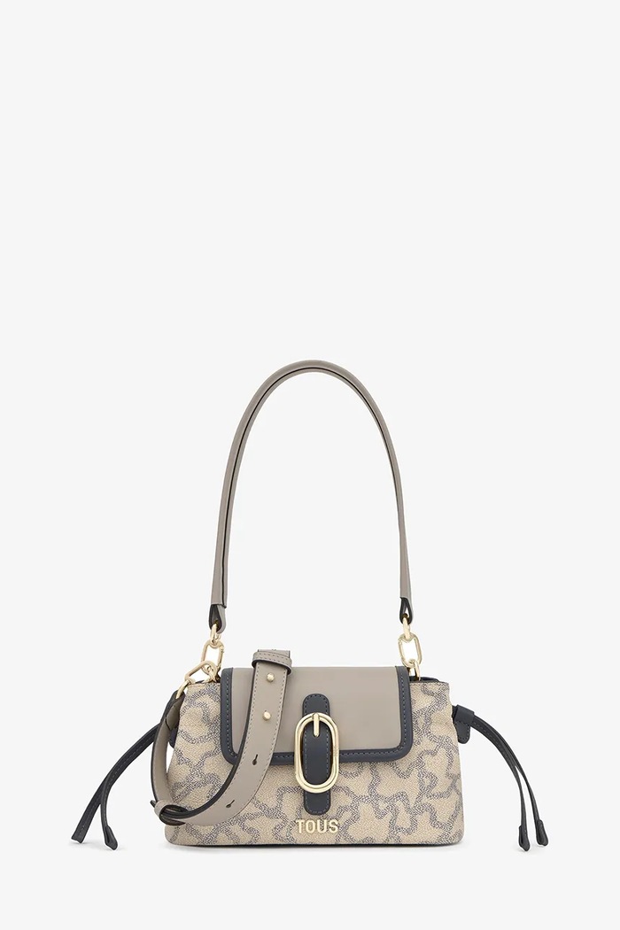 Tous torebka crossbody damska z imitacji skóry szary 2002379143